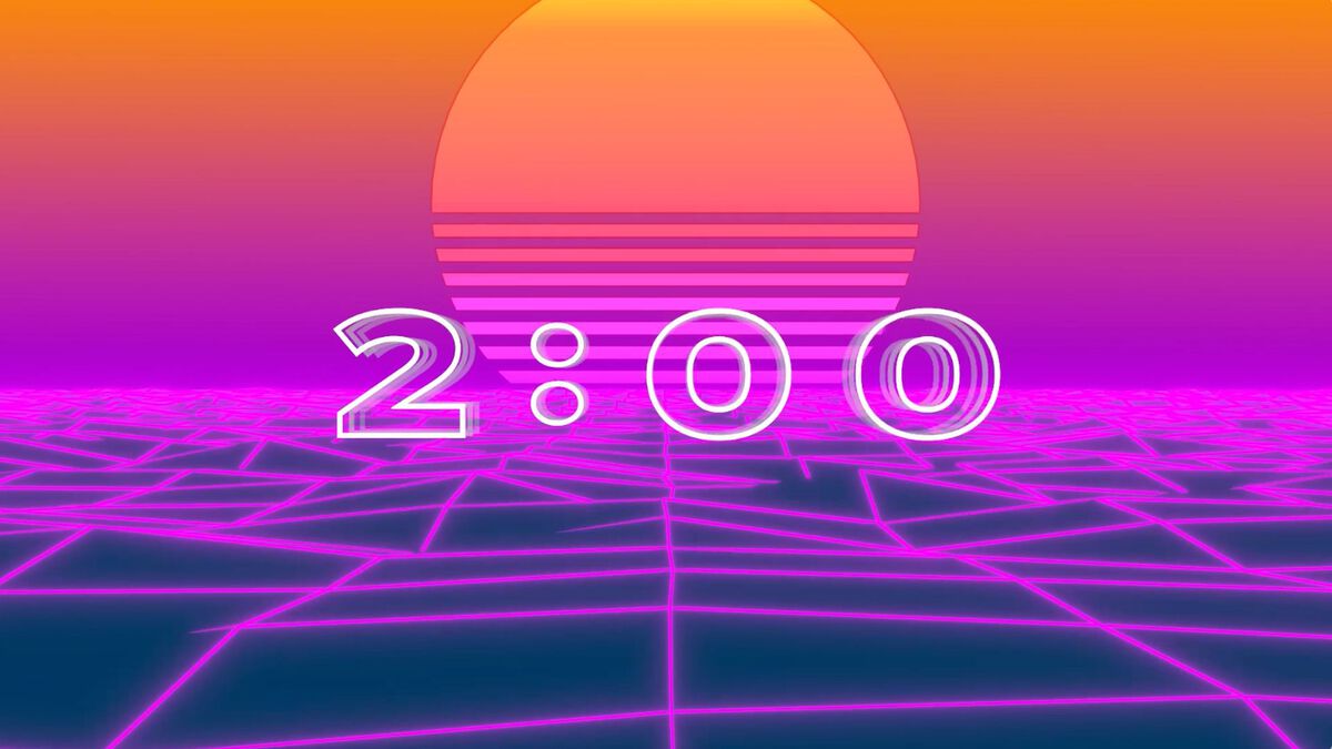 4 Retro Countdown Videos image number null